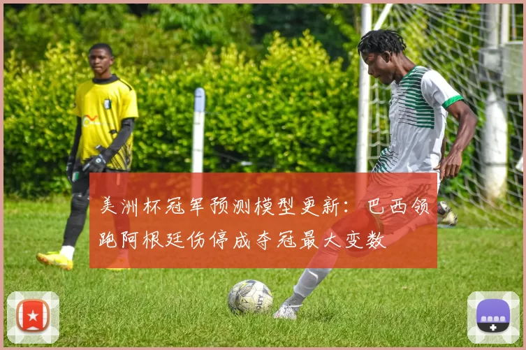 美洲杯冠军预测模型更新：巴西领跑阿根廷伤停成夺冠最大变数